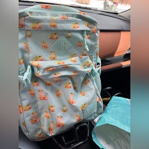 Jansport Treefrog print backpack